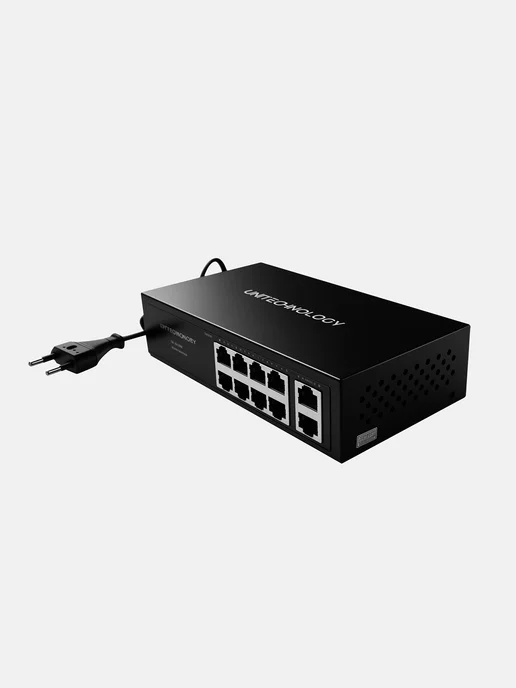 PoE коммутатор для IP-камер, 8 PoE, 120 Вт, 120 Вт, фото 8