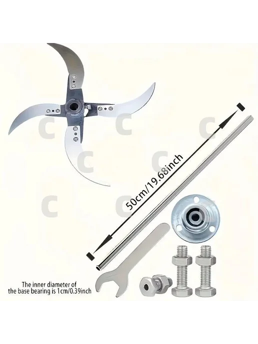 Ручной электрический измельчитель кормов, нерж. сталь, вариант, фото 3