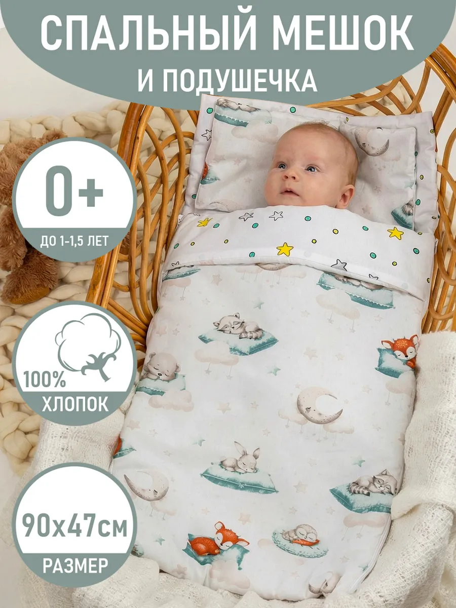 Спальный мешок для новорожденных Сплюшик