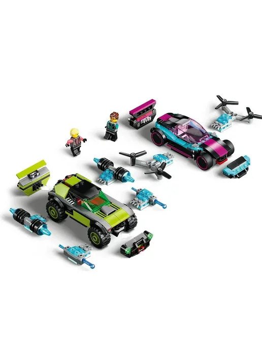 LEGO Конструктор Сити Модифицированные гоночные автомобили 359, вариант, фото 3