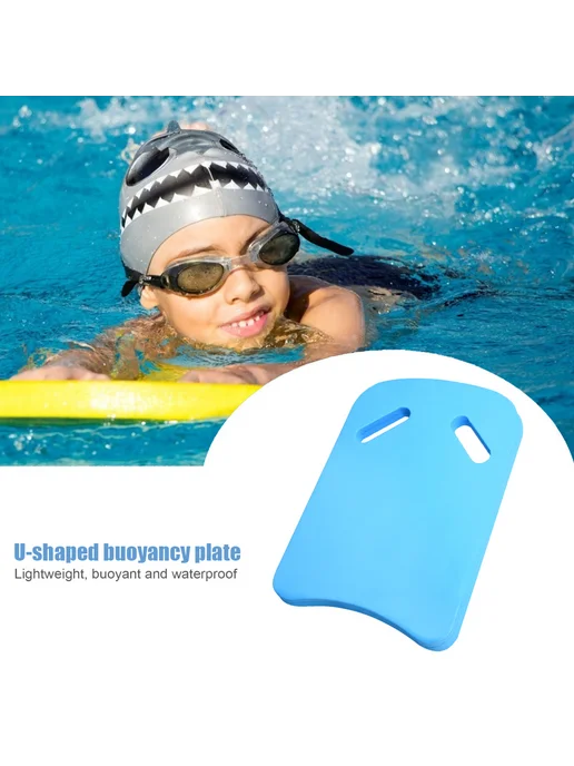 Плавательный доска Waterproof для фитнеса, синий, синий, фото 3