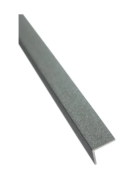 Профиль алюминиевый уголок 20x10 черный муар 1000 мм, 20x10, фото 2