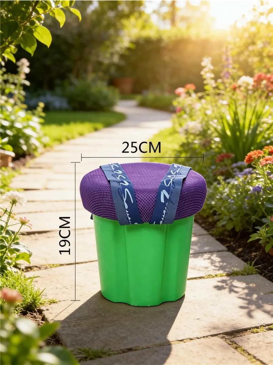 Садовый стул из ABS пластика, 25x19x25 см