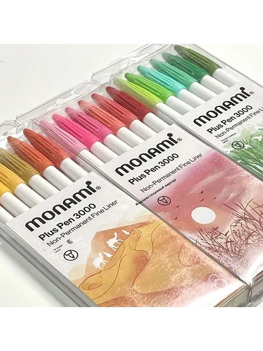 Ручка из нейтрального волокна Радуга 6 цветов, 6 цв., фото 4