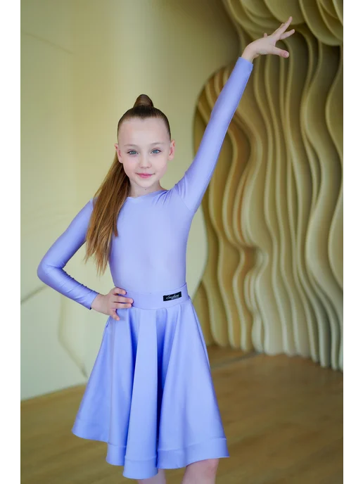 SARDANA DRESS Рейтинговое платье для бальных танцев, фиолетовый, фото 2