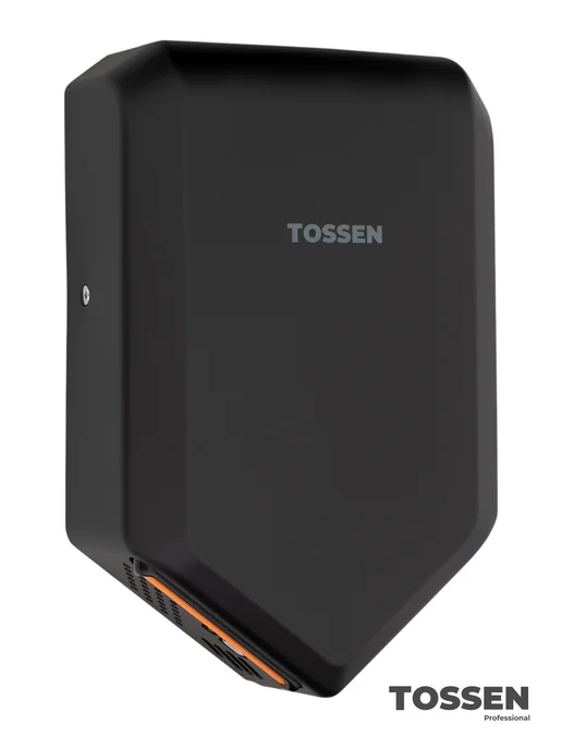 TOSSEN Professional Сушилка для рук электрическая, настенная HS 1310 MB, черный