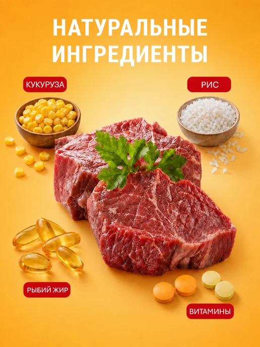 Сухой корм МОЙ ХОРОШИЙ для собак, щенки, 0,8 кг, фото 5