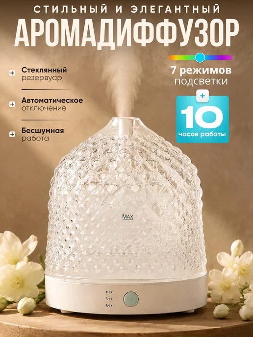 LU^ME Аромадиффузор, белый