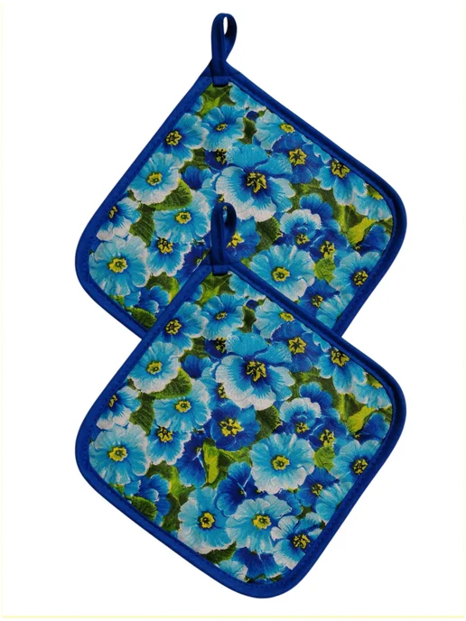 lorena-textile Прихватки кухонные Питуньи, голубой, фото 2