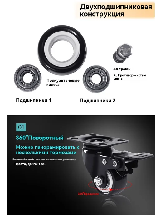 Колесо 1,5 дюйма, 3 дюйма, фото 22