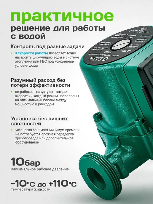 Oasis Циркуляционный насос C 25 4, вариант, фото 3