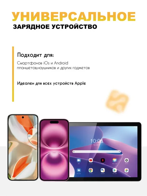 Borofone Блок питания Type-C с кабелем 1 метр, быстрая зарядка 35W, 1 м, 35 Вт, фото 5