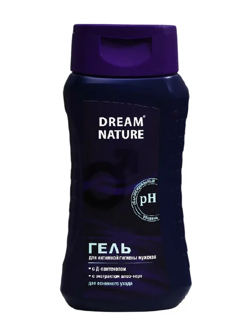 Dream Nature Гель для интимной гигиены Мужской, 250мл, 250 мл