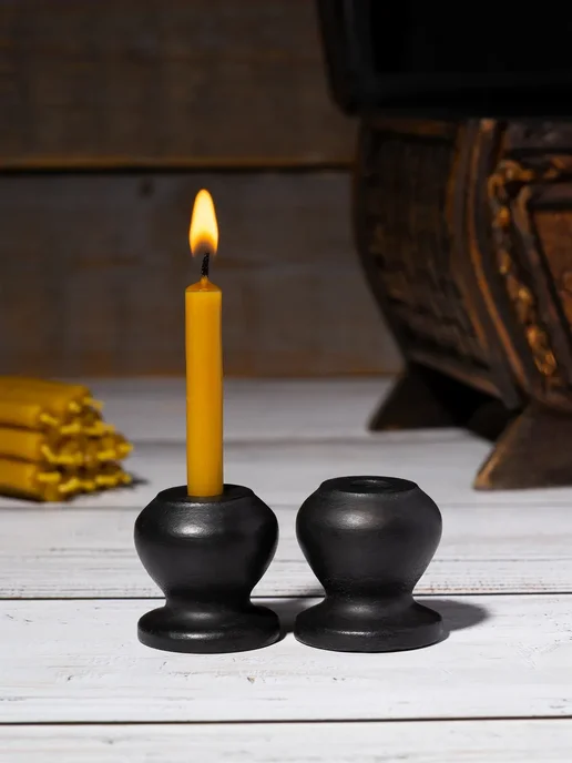 flamez Подсвечник для церковной тонкой свечи, d = 7 мм - 2 шт, 2 шт, фото 2
