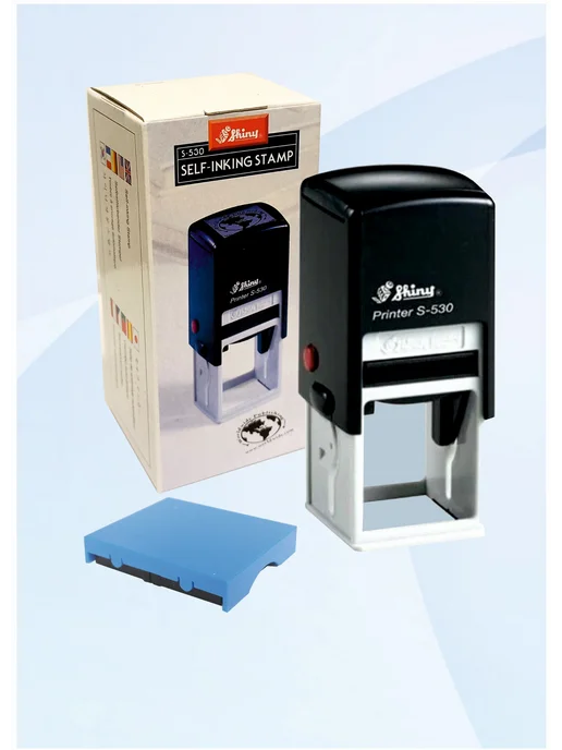 Shiny Printer S-530 Автоматическая оснастка для штампа, черный, фото 3