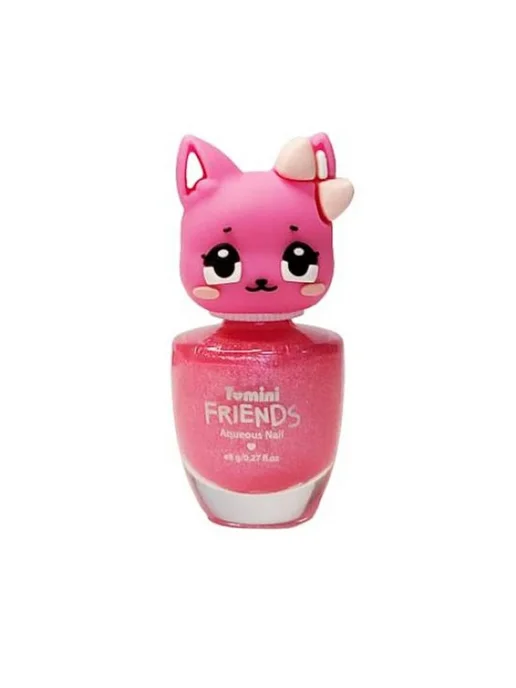 Детский лак для ногтей TOMINI FRIENDS розовый, розовый