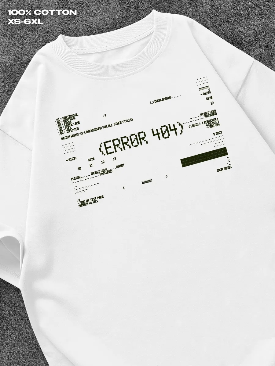 Футболка 404