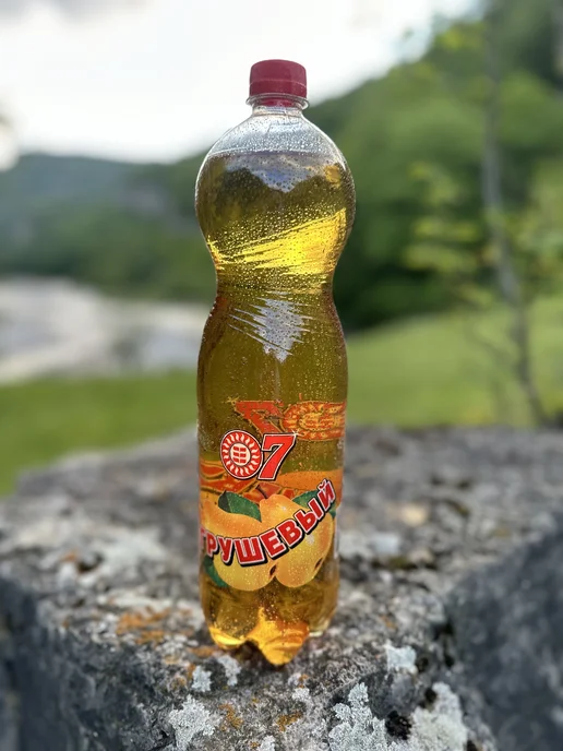 Грушевая газированная минеральная питьевая вода сладкая, 9 л, 6 шт, фото 4