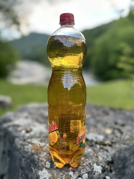 Грушевая газированная минеральная питьевая вода сладкая, 9 л, 6 шт, фото 5