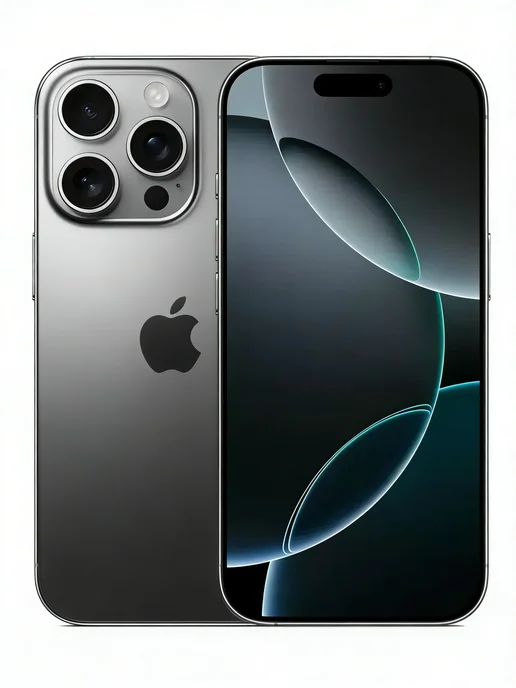 Смартфон Apple iPhone 16 Pro 128 ГБ, серебристый, фото 2