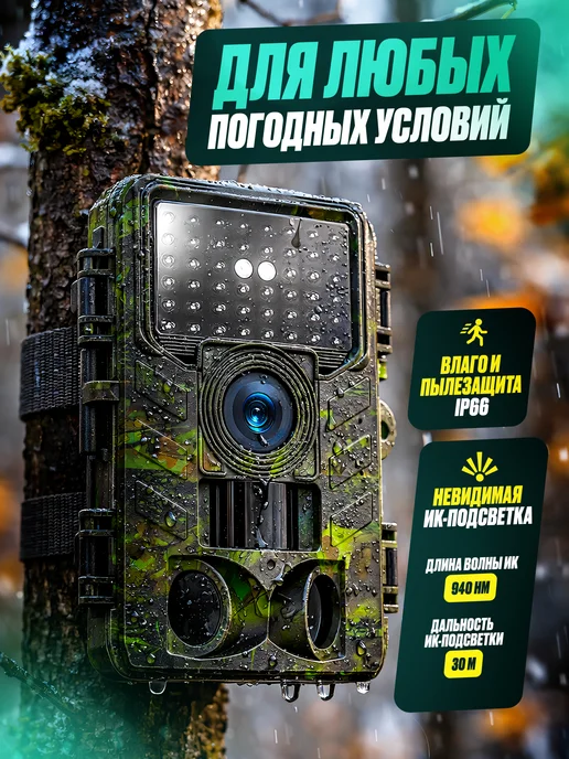 Дек Фотоловушка для охоты и дачи с ночным видением, вариант, фото 3