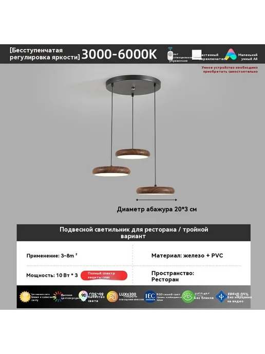 Люстра Люстра для еды, вариант