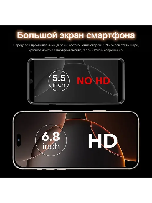 Смартфон Pro Max 1111 5/512 ГБ, золотой, фото 7