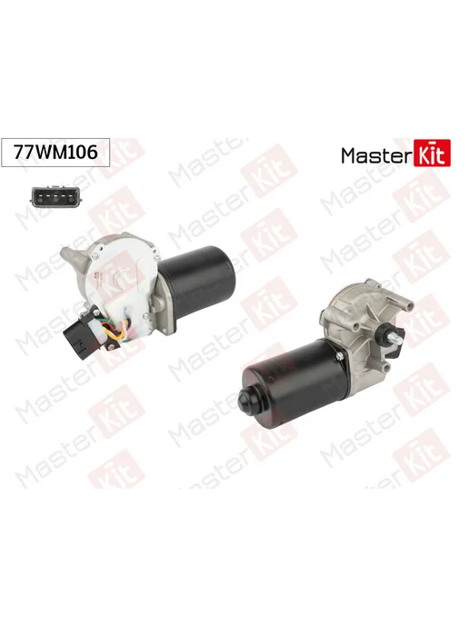 MasterKit Мотор стеклоочистителя Nissan Almera TINO (V10), вариант