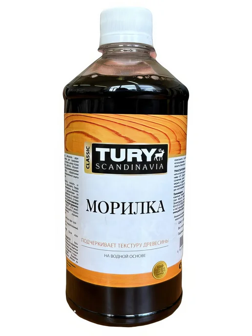 Tury Морилка 0,5л сосна, 500 мл, фото 6