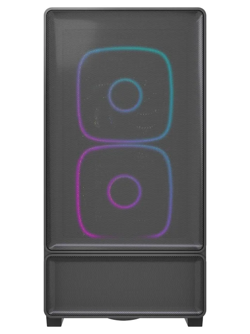 Powercase Компьютерный корпус AX5, черный, черный, фото 2