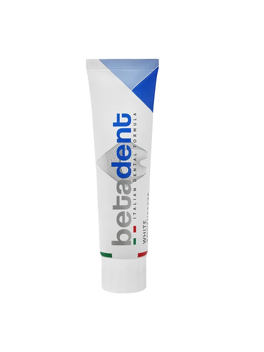 Betadent Зубная паста отбеливающая White, со фтором 100 мл, 100 мл, 1 шт, фото 2