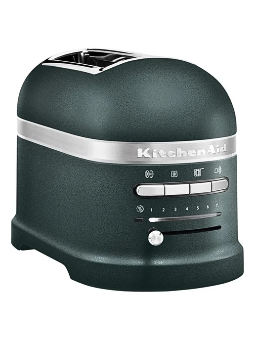 KitchenAid Тостер Artisan на 2 тоста, пальмовый 5KMT2204EPP, зеленый, фото 7