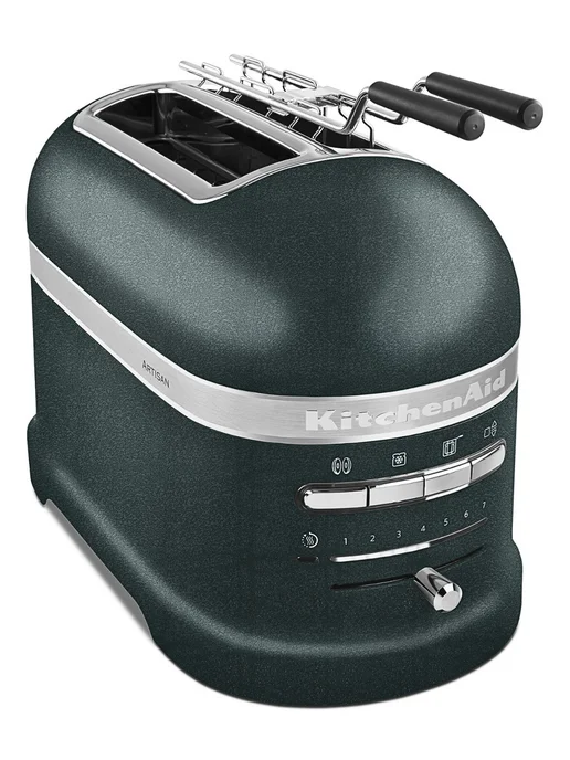 KitchenAid Тостер Artisan на 2 тоста, пальмовый 5KMT2204EPP, зеленый, фото 8