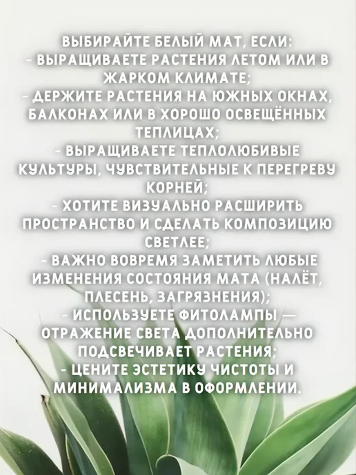 Капиллярный мат для рассады 3м*1м белый, 3 м, 1 м, фото 5