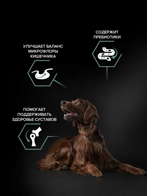 Сухой корм PRO PLAN Пищеваре… для собак, крупные, чувствительное пищеварение, 14,1 кг, фото 3