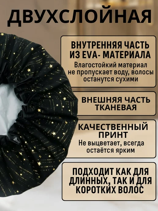 F.J Шапочка для душа многоразовая, набор 2 шт, вариант, фото 2