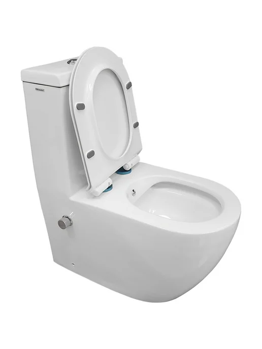 Bloomix Унитаз Mono A5011R UF1 моноблок безободковый с биде, вариант