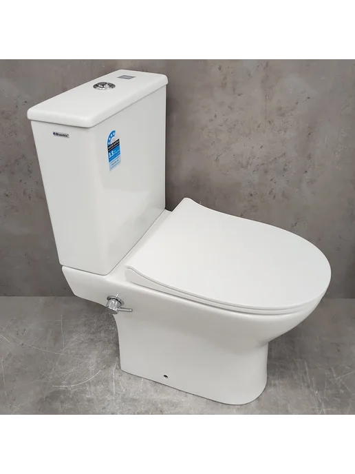 Bloomix Унитаз Bravo 14803SB UF1 безободковый с биде, вариант, фото 3