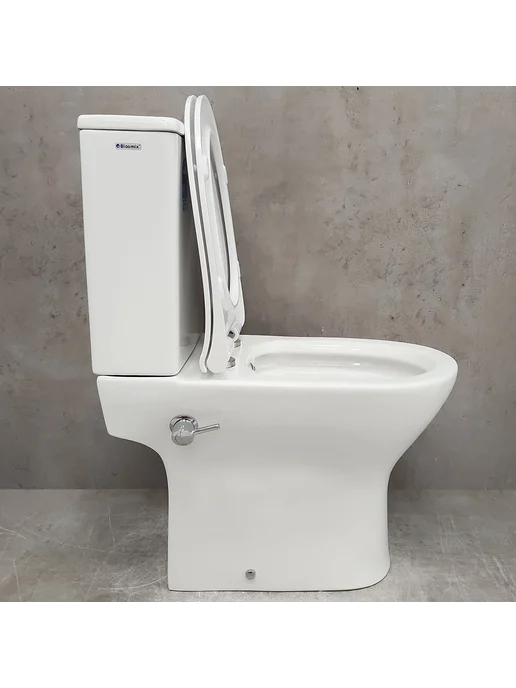 Bloomix Унитаз Bravo 14803SB UF1 безободковый с биде, вариант, фото 5