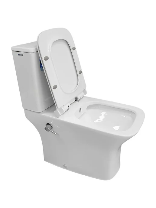 Bloomix Унитаз Bern AS5023SB UF1 безободковый с биде, вариант