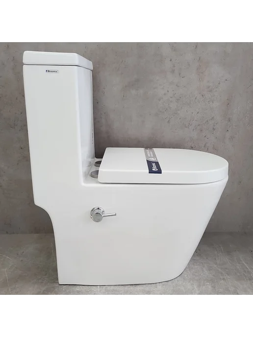 Bloomix Унитаз Mono CH5075SB UF2 моноблок безободковый с биде, вариант, фото 4