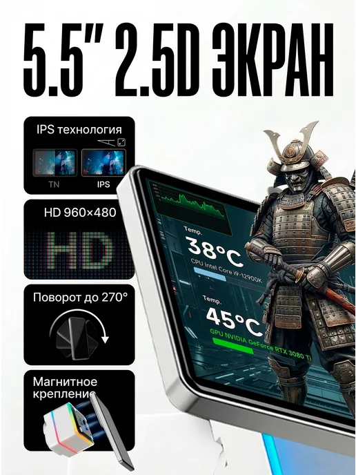 Jungle Leopard Система водяного охлаждения PRO Flow 360 ARGB, белый, белый, фото 2