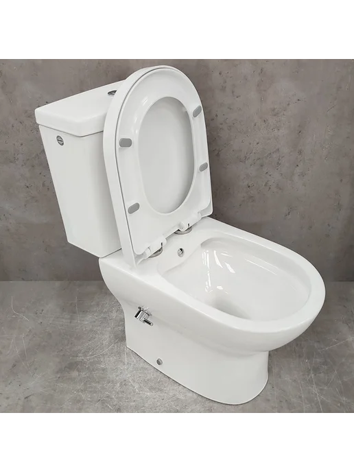 Bloomix Унитаз Voyage CH1850SB UF2 Ceramic+ торнадо с биде, вариант, фото 2