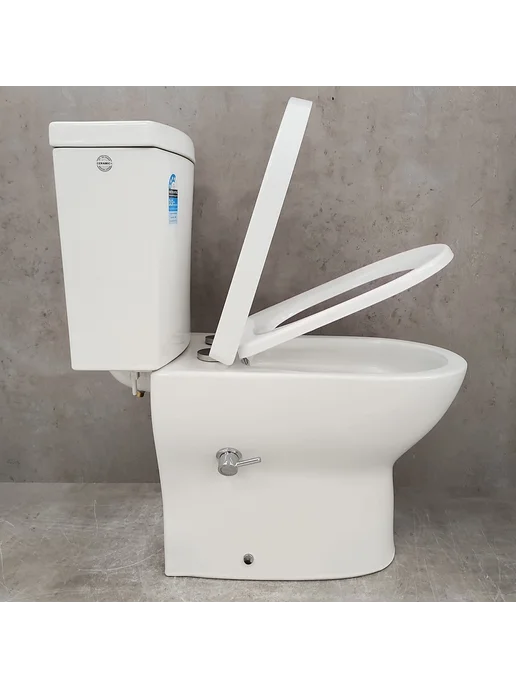 Bloomix Унитаз Voyage CH1850SB UF2 Ceramic+ торнадо с биде, вариант, фото 6