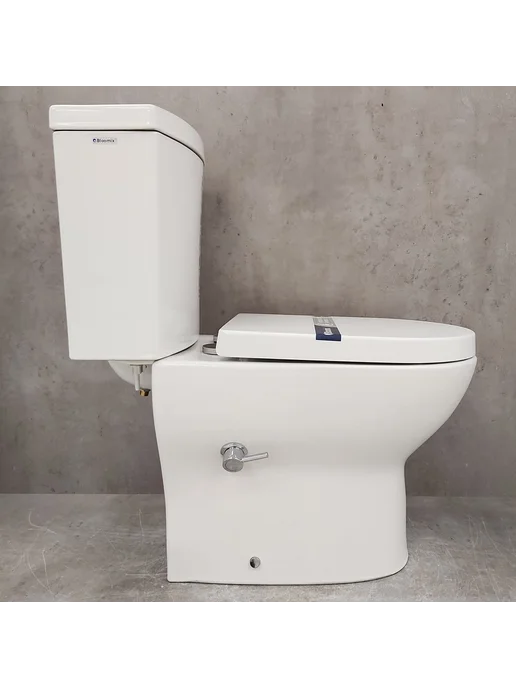 Bloomix Унитаз Voyage 1850SB UF2 безободковый торнадо с биде, вариант, фото 4