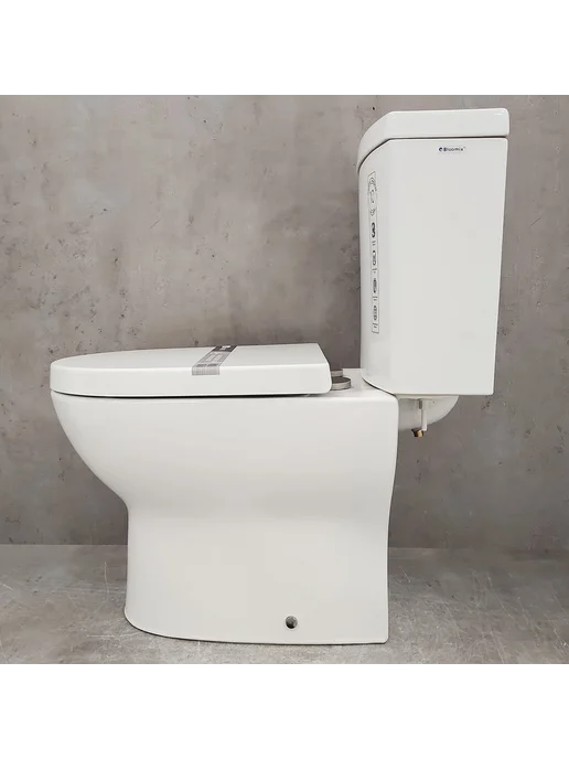 Bloomix Унитаз Voyage 1850SB UF2 безободковый торнадо с биде, вариант, фото 6