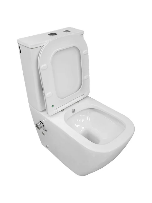 Bloomix Унитаз Magnat 1228SB UF1 безободковый с биде, вариант