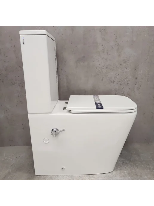 Bloomix Унитаз X-Cube AD3003RSB UF1 безободковый с биде, вариант, фото 4