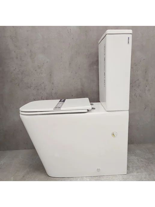 Bloomix Унитаз X-Cube AD3003RSB UF1 безободковый с биде, вариант, фото 7