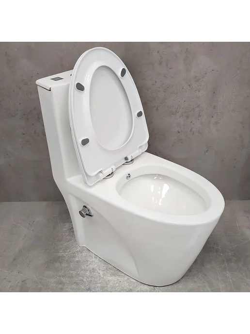 Bloomix Унитаз Mono MD5015SB моноблок безободковый с биде, вариант, фото 3